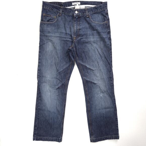 Vintage Dolce & Gabbana Jeans Mens Size 52 (35x30) Italian Made Designer - Picture 1 of 9